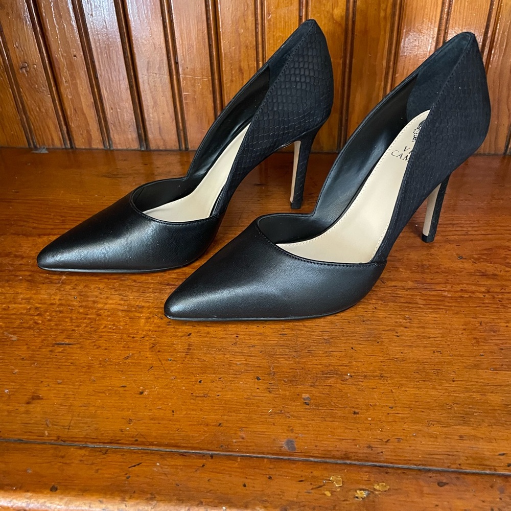Vince Camuto Black High Heel Stilettos